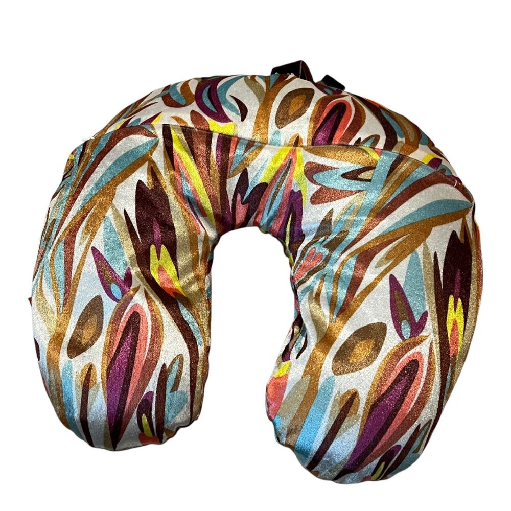 Missoni For Target Multicolor Abstract Travel Neck Pillow Polyester & Cotton
